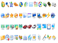 Sample Icons Created By IconCool Icon Editor